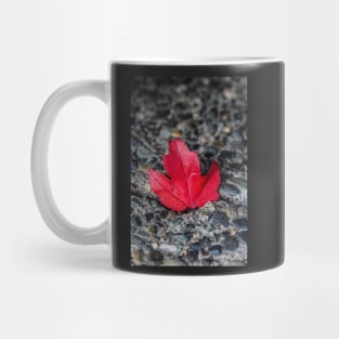 Red leaf Mug